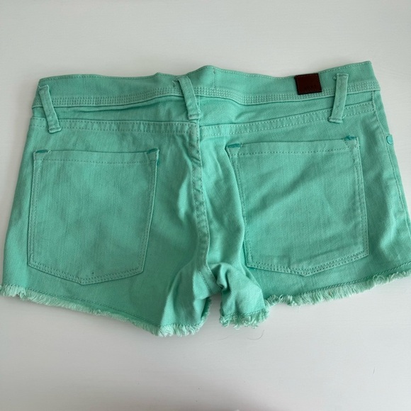 Roxy green denim shorts - Picture 3 of 4